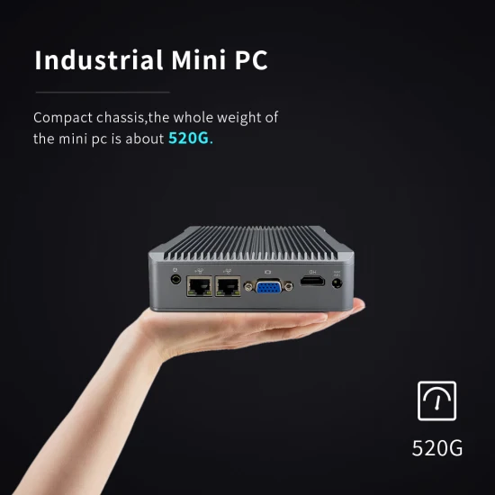 Mini PC sans ventilateur tout en un PC OEM/ODM Mini ordinateur I7 Mini PC Mini PC industriel