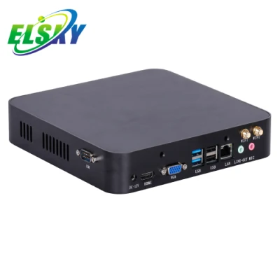 Offre spéciale Elsky 10th Gen I5 10210u double LAN Client léger Mini PC X86 ordinateur avec écran 4K Dp